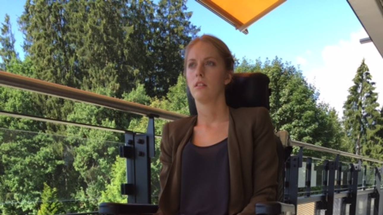 Gelähmte Grünberg macht Fortschritte