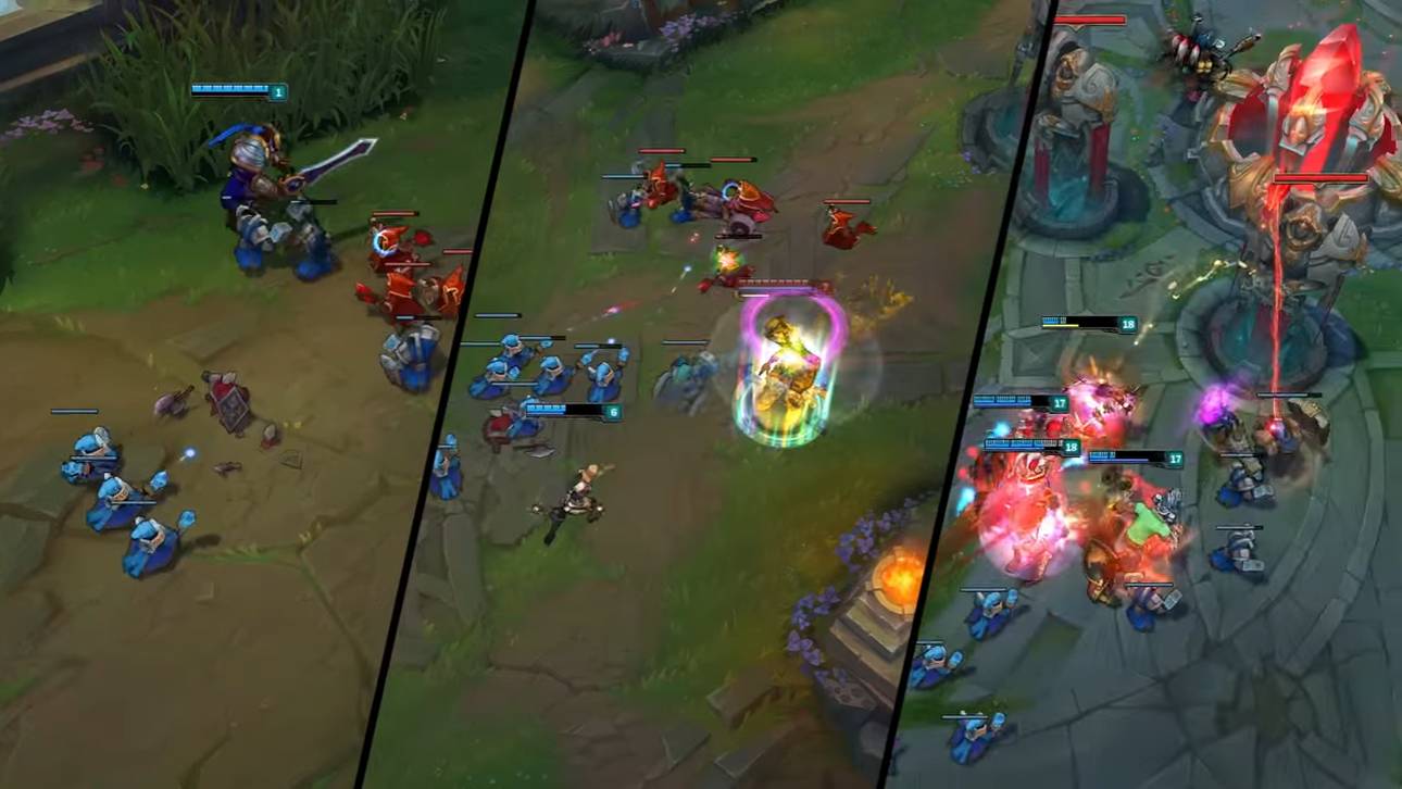 Die Spielfiguren in League of Legends