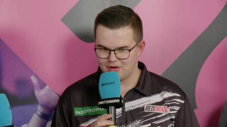 Gian Van Veen steht im Viertelfinale der Darts WM. Im Interview spricht der Holländer über seine Leistung und betont, dass er sogar noch mehr auf Lager hat.