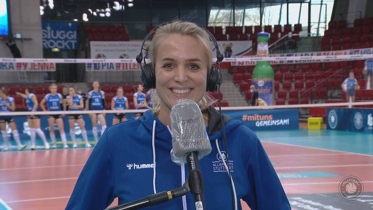 Volleyball Bundesliga: Kim Renkema analysiert Playoff-Krimi gegen Schwerin