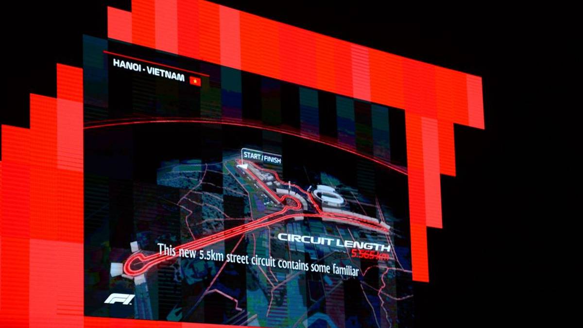 Entworfen hat den Rundkurs der deutsche Streckendesigner Hermann Tilke. 22 Kurven sollen dabei spektakulären Rennsport garantieren