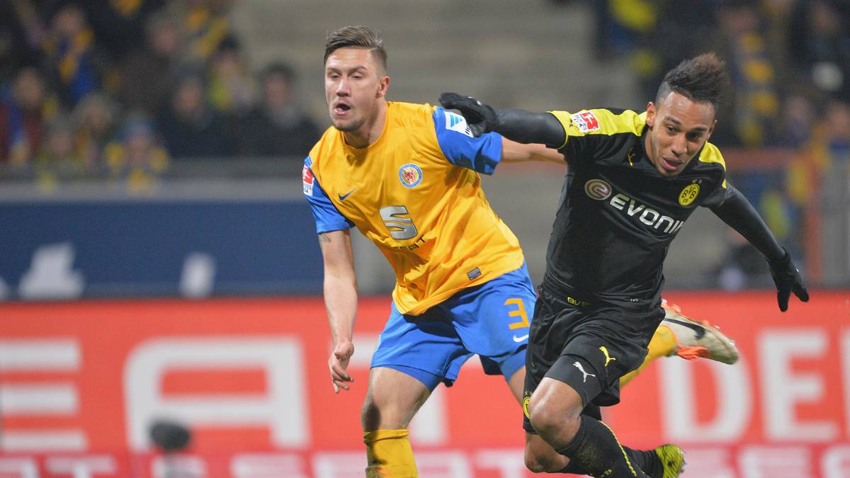 EINTRACHT BRAUNSCHWEIG (hier Ermin Bicakcic): 21 Jahre - zuletzt 2013/14