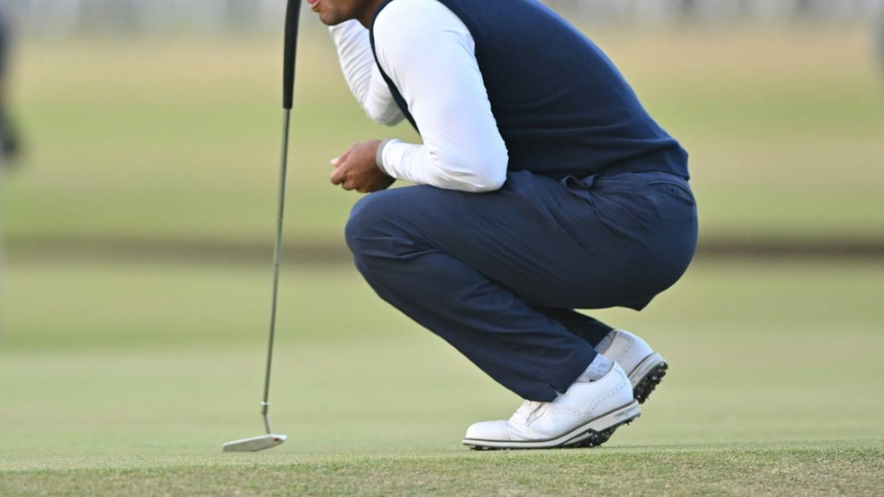 British Open: Woods startet desolat