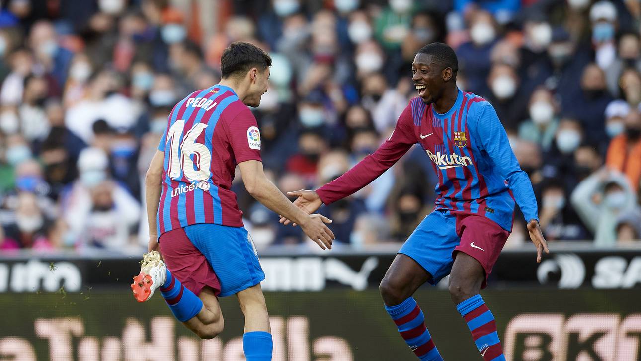 Dembélé-Gala bei Barca-Sieg