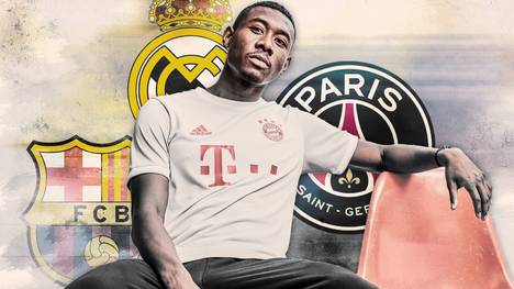 David Alaba soll laut "Le Parisien"  bei seinem möglichen neuen Verein einen Platz im Mittelfeld fordern. Doch welcher der Interessenten hat überhaupt Platz auf der Sechs?