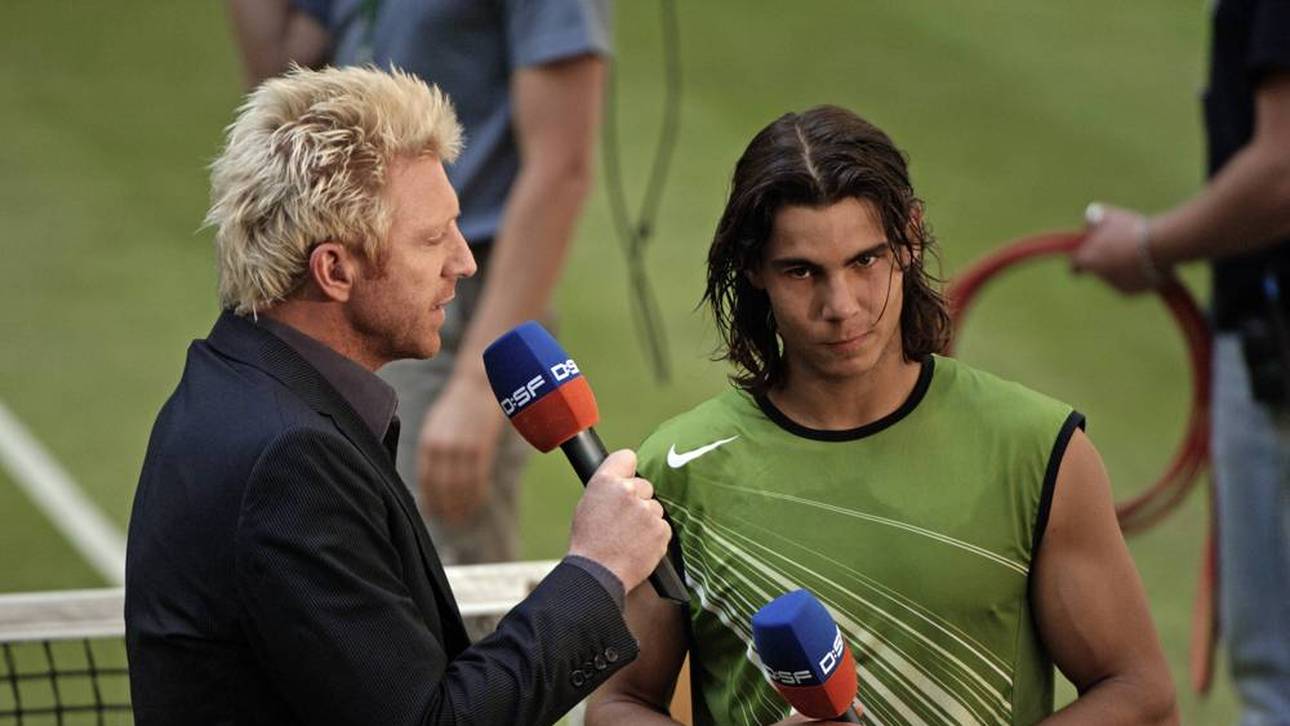 Wie Becker Nadal ins Rampenlicht brachte