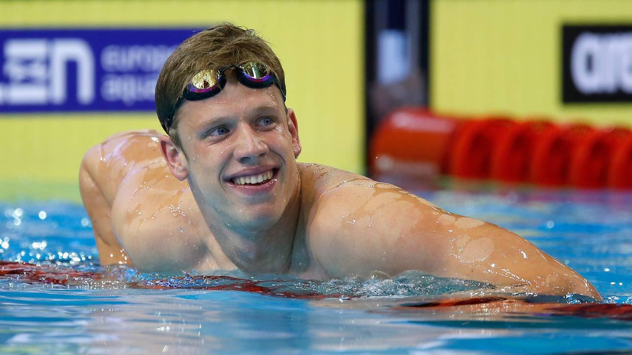 Heintz schwimmt schneller als Phelps