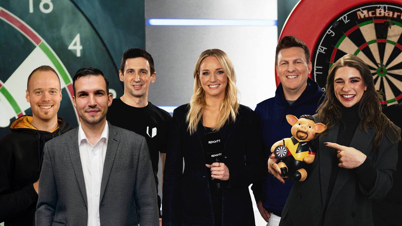 KLEINFELDT, SCHWELE UND CO. – SPORT1 PRÄSENTIERT SEIN TEAM FÜR DIE DARTS-WM