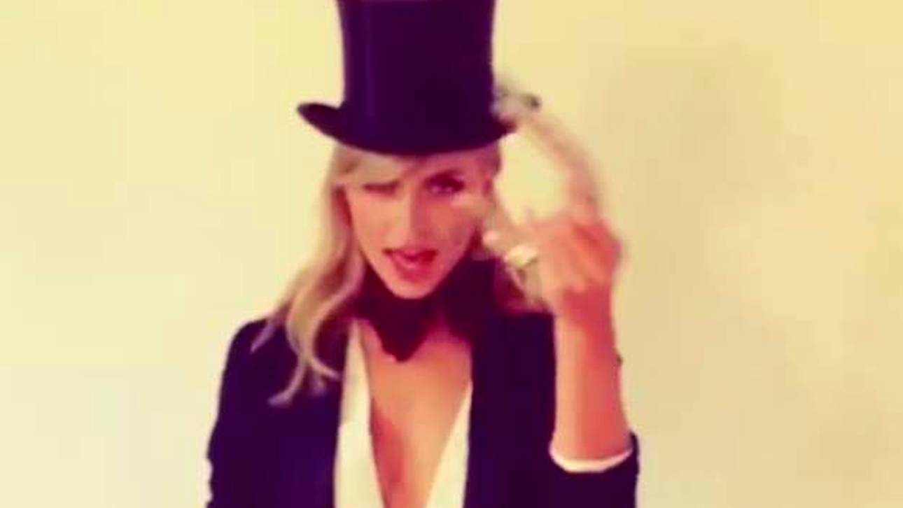 Lena Gercke singt auf Helium