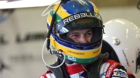 Bruno Senna zog sich bei einem Unfall einen Fußbruch zu