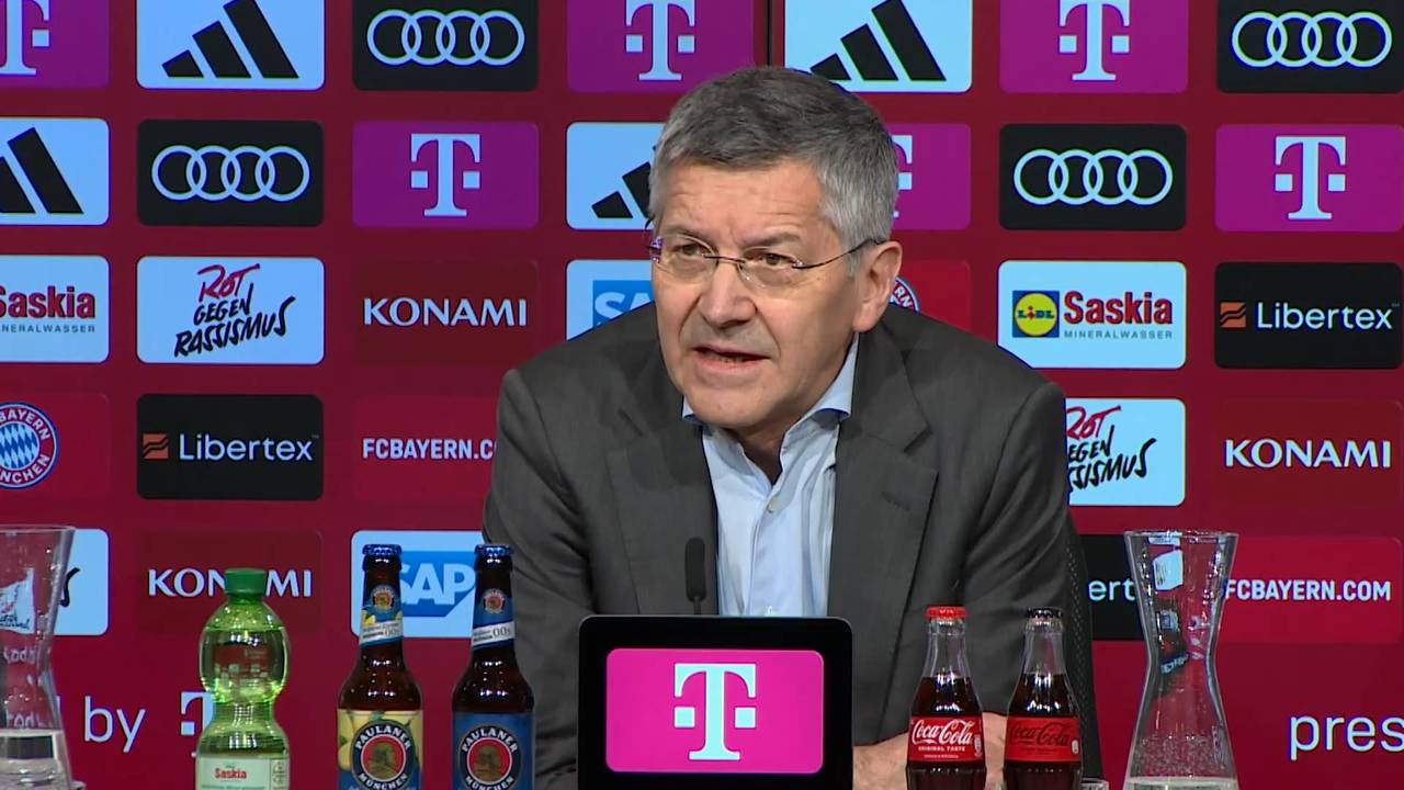 FCB-Präsident Herbert Hainer spricht über die Rollenverteilung im Vorstand