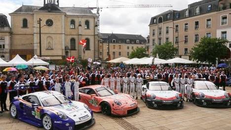 Vier gewinnt - das ist auch 2019 das Motto von Porsche bei den 24h von Le Mans