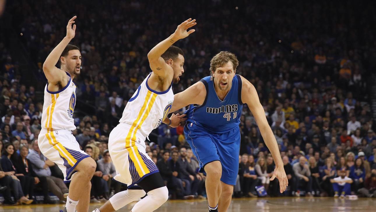 Warriors überrollen Nowitzkis Mavs