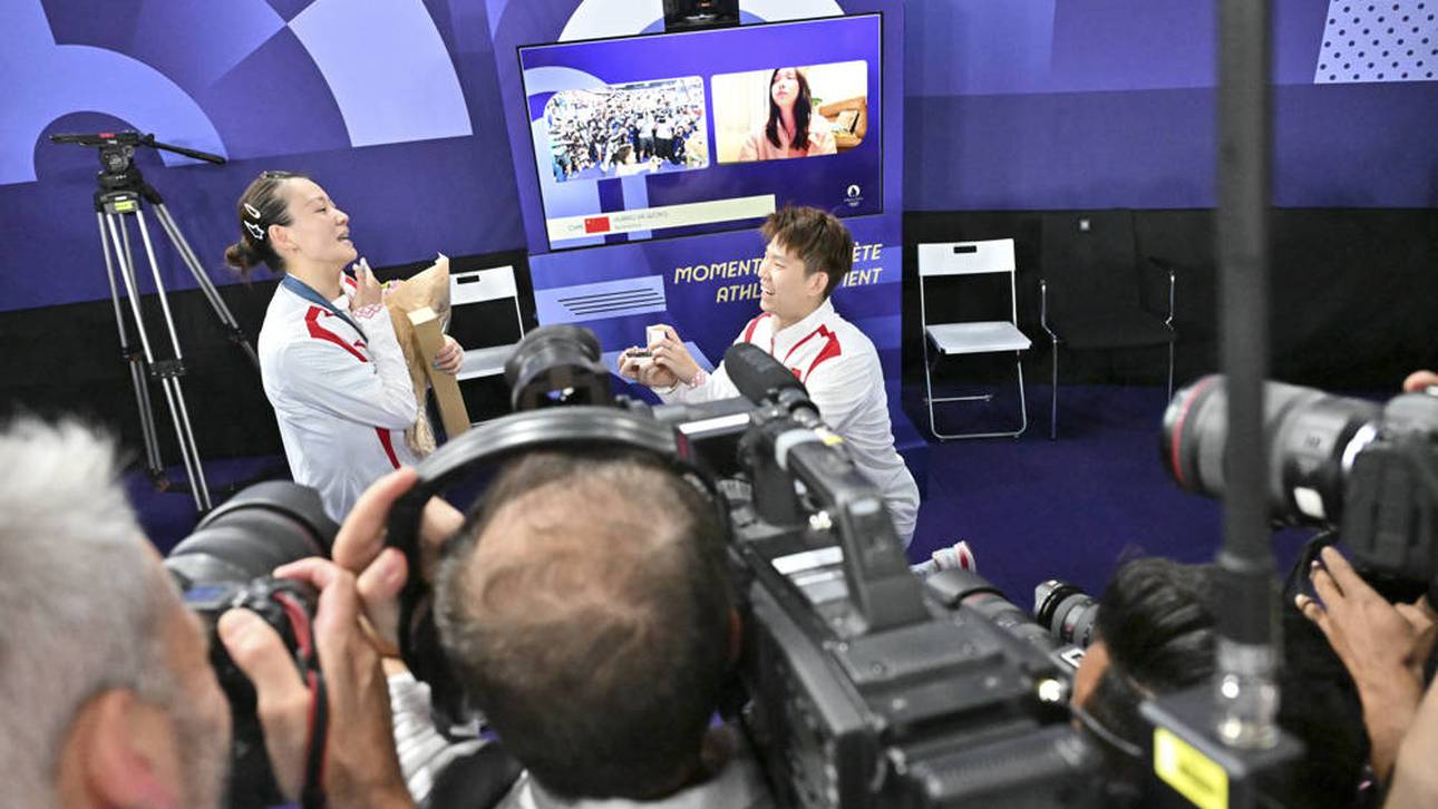 Freudige Überraschung nach Gold-Coup