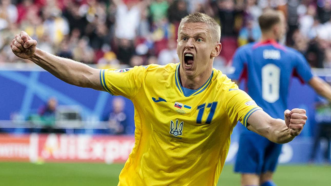 Oleksandr Zinchenko bejubelt den Ausgleichtreffer