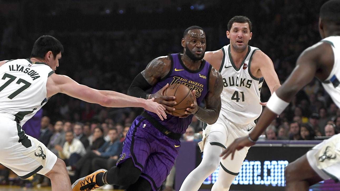 Bucks zu stark für LeBrons Lakers