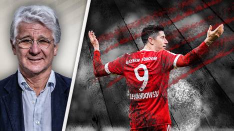 In den Augen von Marcel Reif (l.) hat sich Robert Lewandowski gegen Schalke nicht nur mit Ruhm bekleckert
