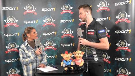 Florian Hempel ist im Duell mit Luke Humphries klarer Außenseiter. Die gleiche Situation gab es im Vorjahr gegen Dimitri Van den Bergh. Wie damals will er für eine Überraschung sorgen.	