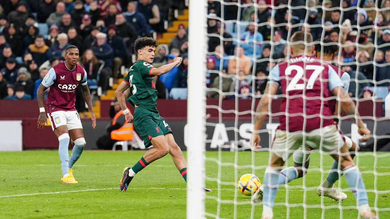 Premierentor: Talent Stefan Bajcetic durfte am Boxing Day seinen ersten Treffer in der Premier League bejubeln