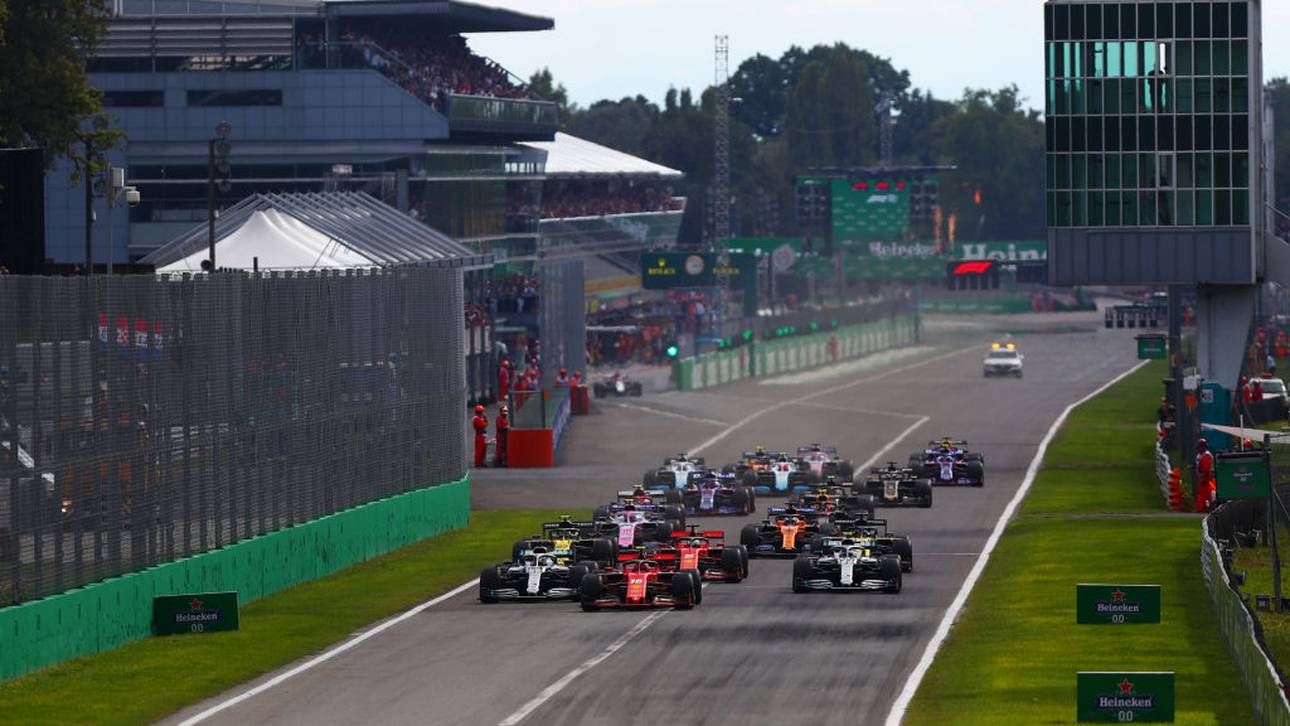 F1 verlängert mit Monza bis 2025