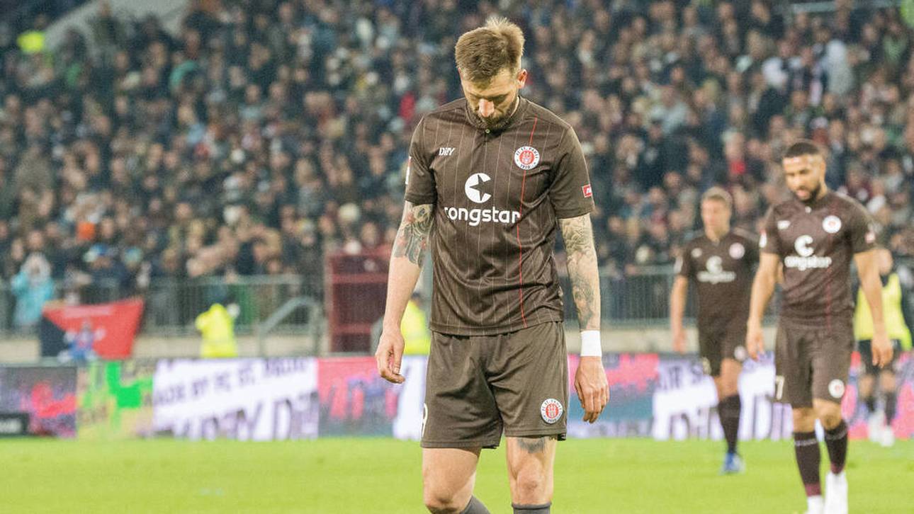 St. Pauli fliegt aus Aufstiegsplätzen