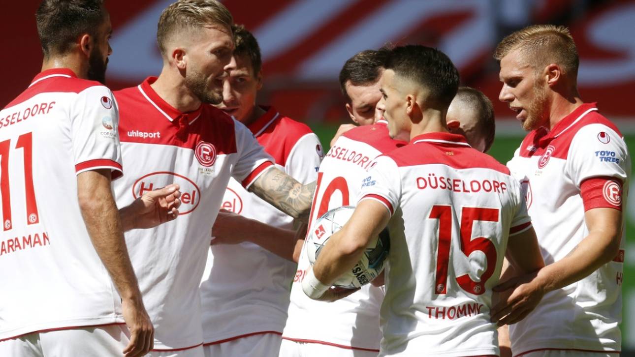 Fünfter Sieg in Folge: Düsseldorf bleibt oben dran