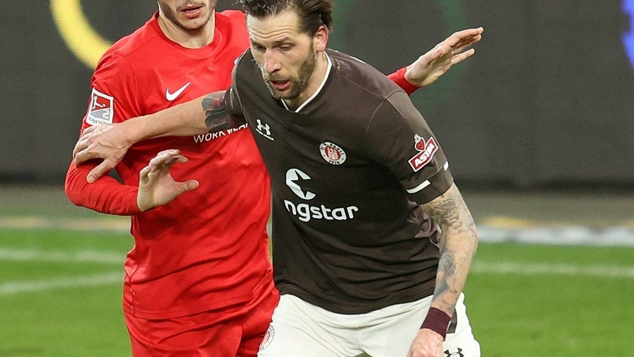 Burgstaller trifft und trifft: St. Pauli schlägt auch Darmstadt