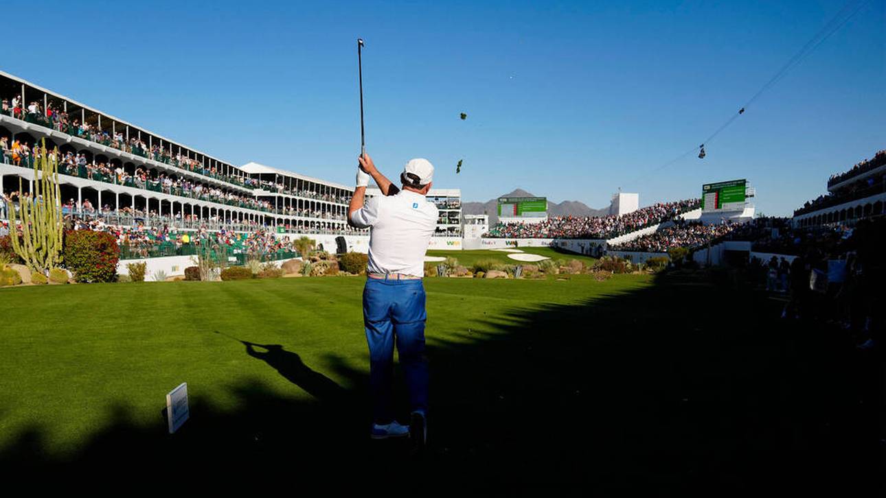 Der Blick vom Abschlag an Loch 16 in Scottsdale