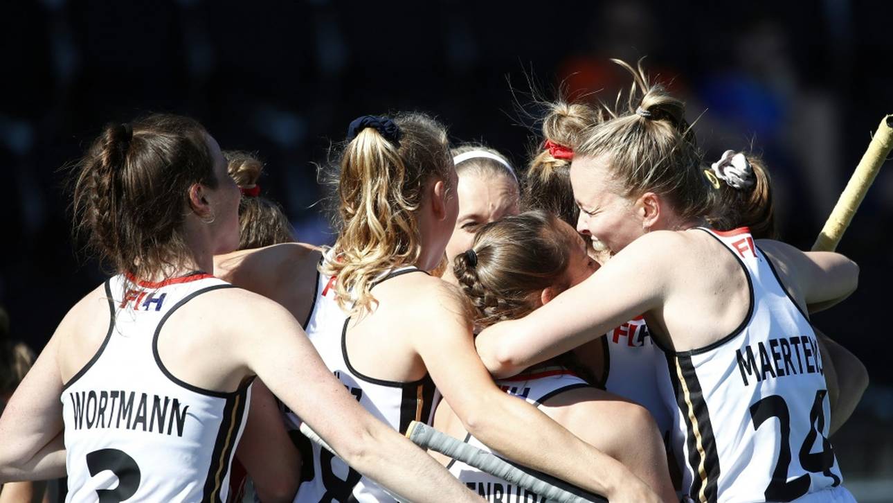 Hockey-Damen feiern ersten Sieg