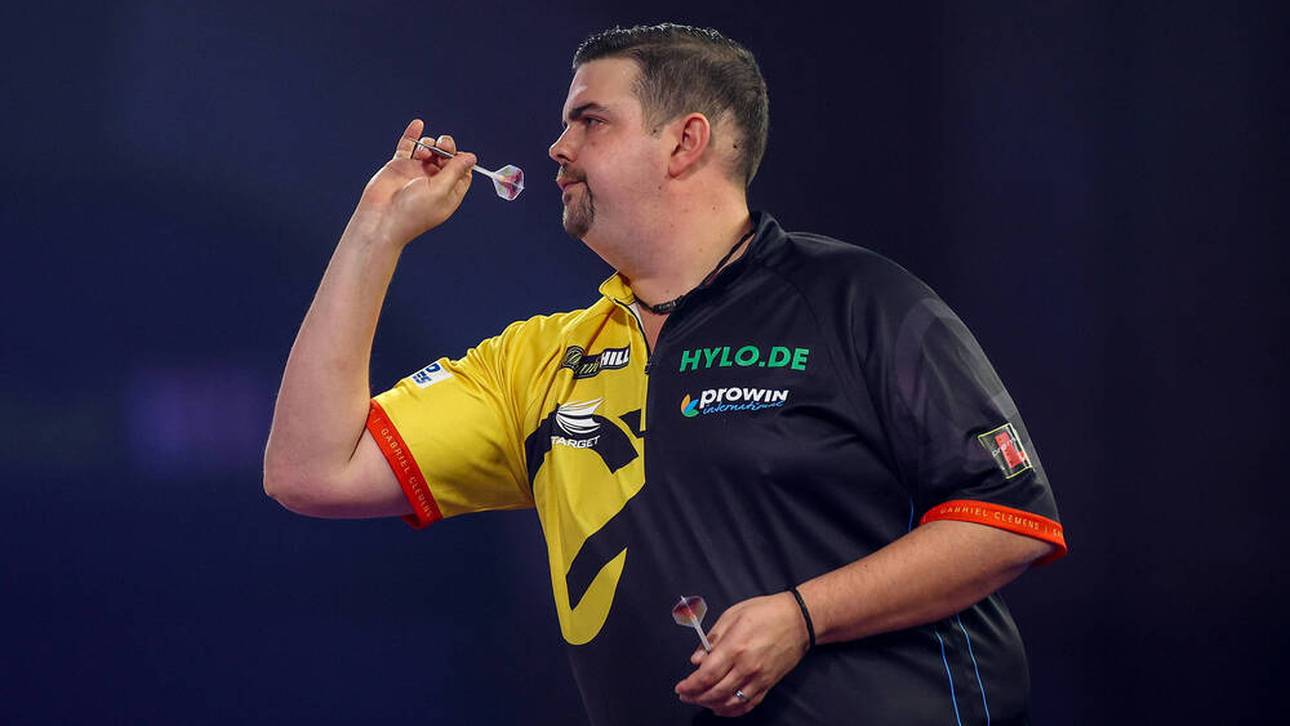Darts-Countdown: Clemens glaubt an seine Chance