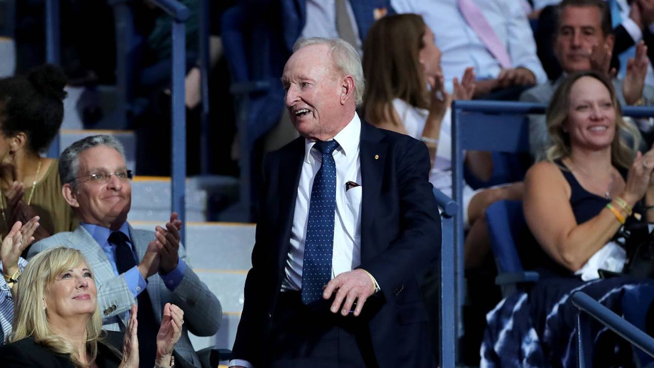 Rod Laver wurde bei den US Open 2019 geehrt und gefeiert