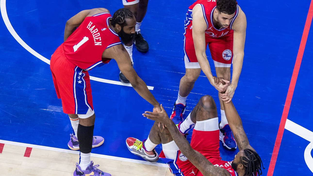 Ausgleich! Harden-Show bei 76ers-Sieg