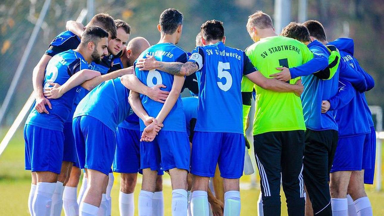 Die letzten Augenblicke vor dem Anpfiff