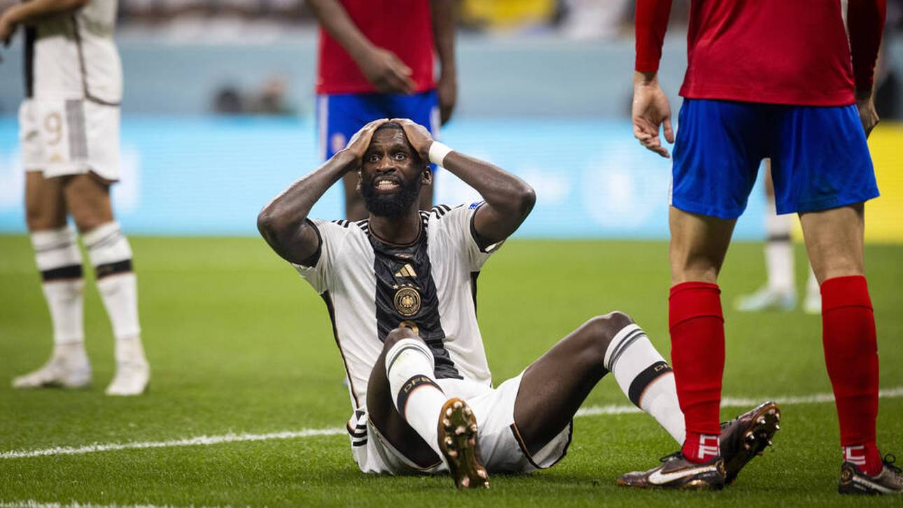 Bei Rüdiger liegen die Nerven blank