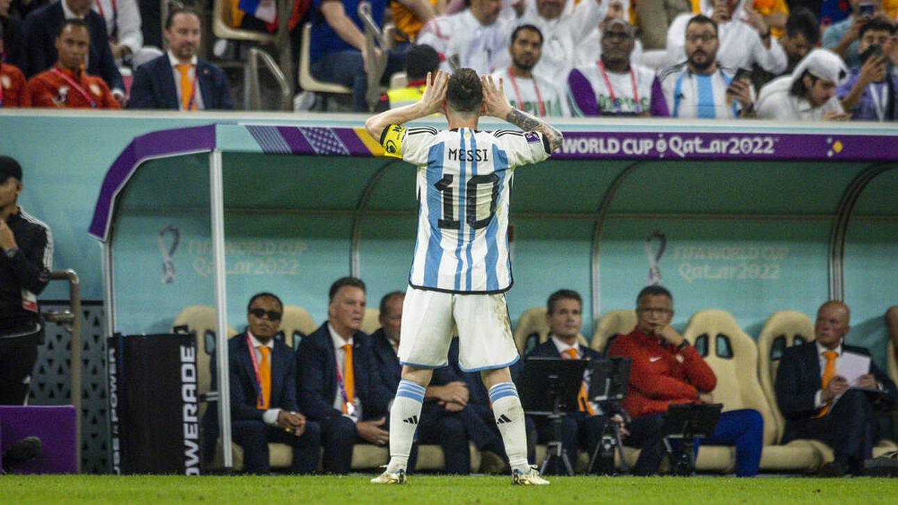 Messi geht van Gaal an