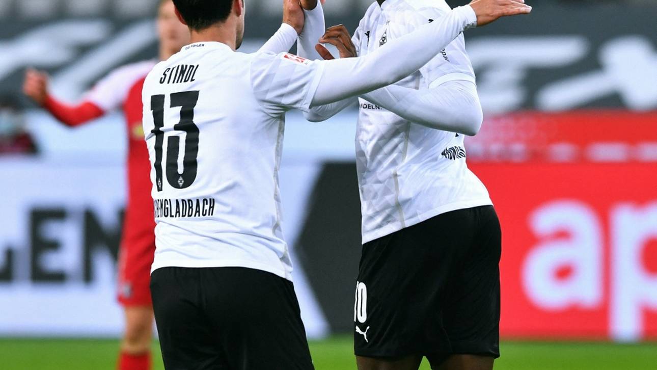 Thuram trifft doppelt: Gladbach bricht auch daheim den Bann