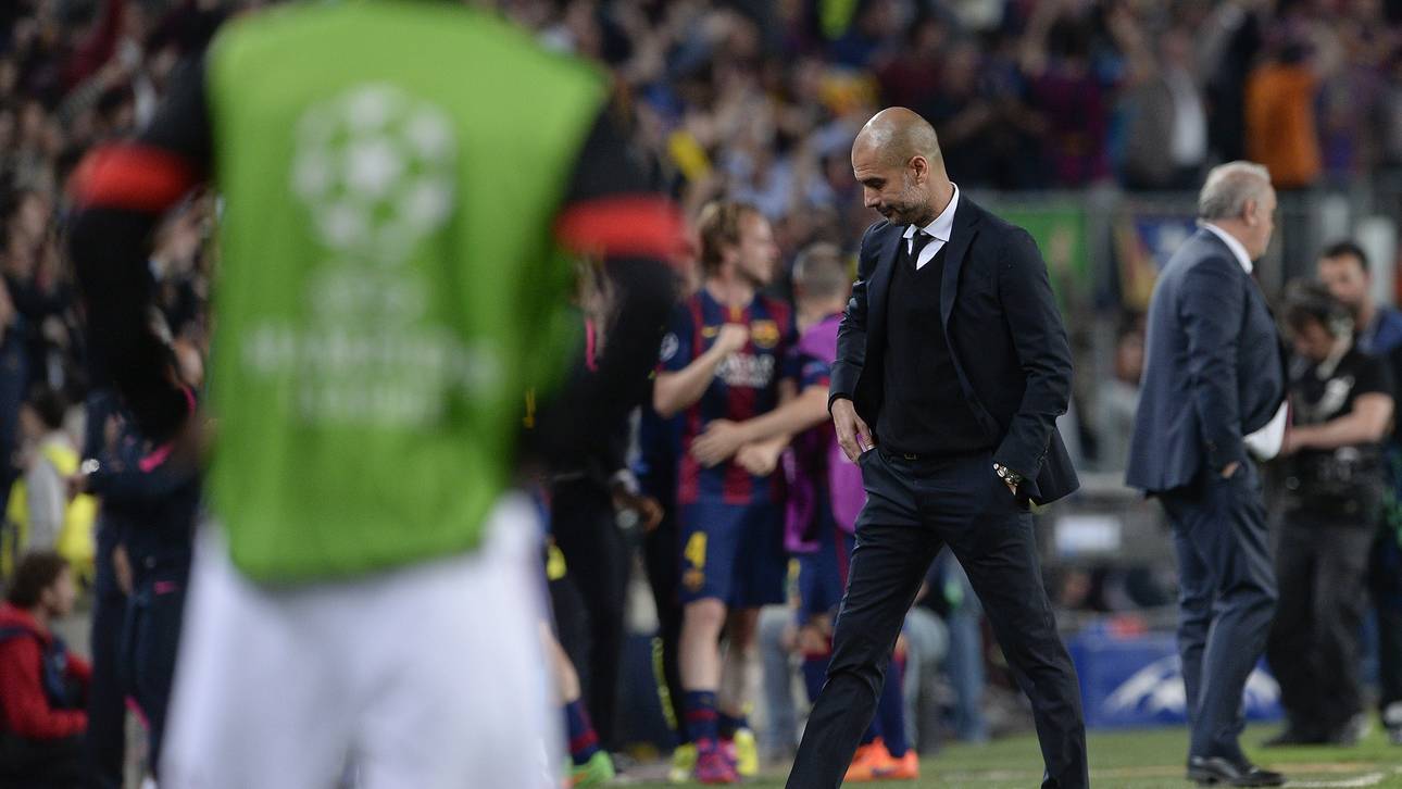 Pep Guardiola in Barcelona