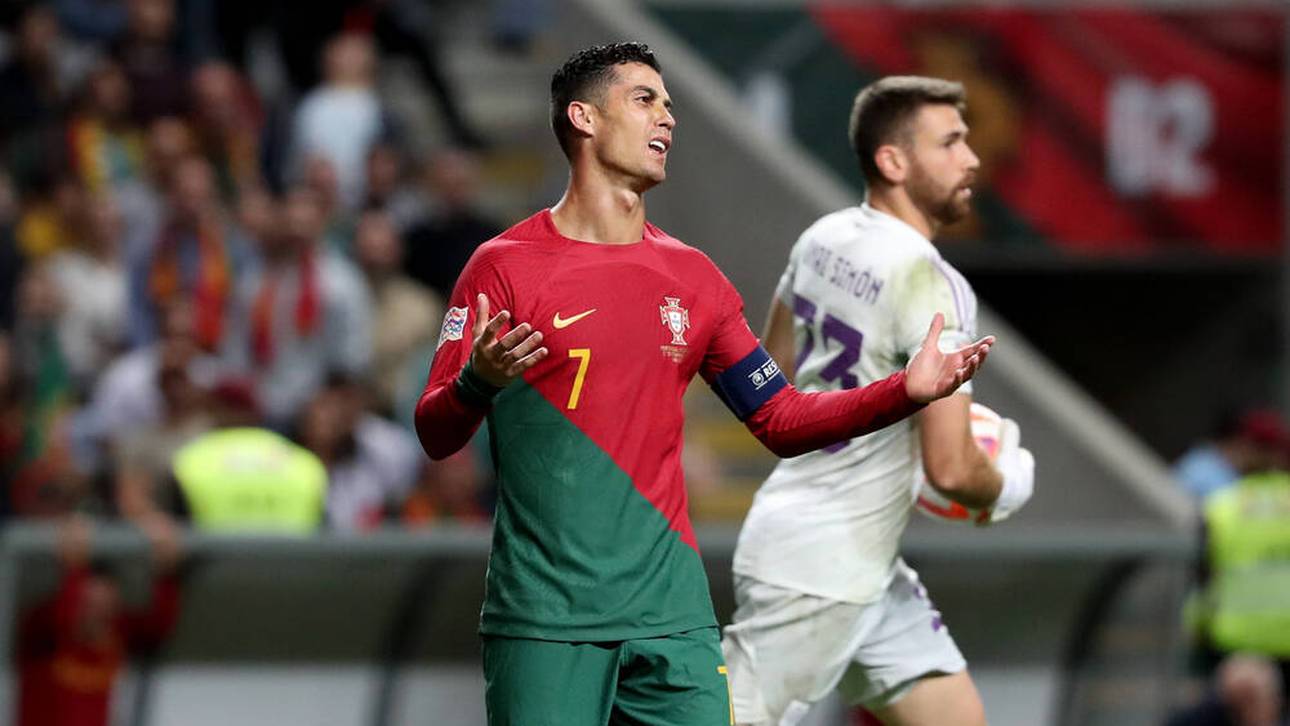 Später Schock für Ronaldo