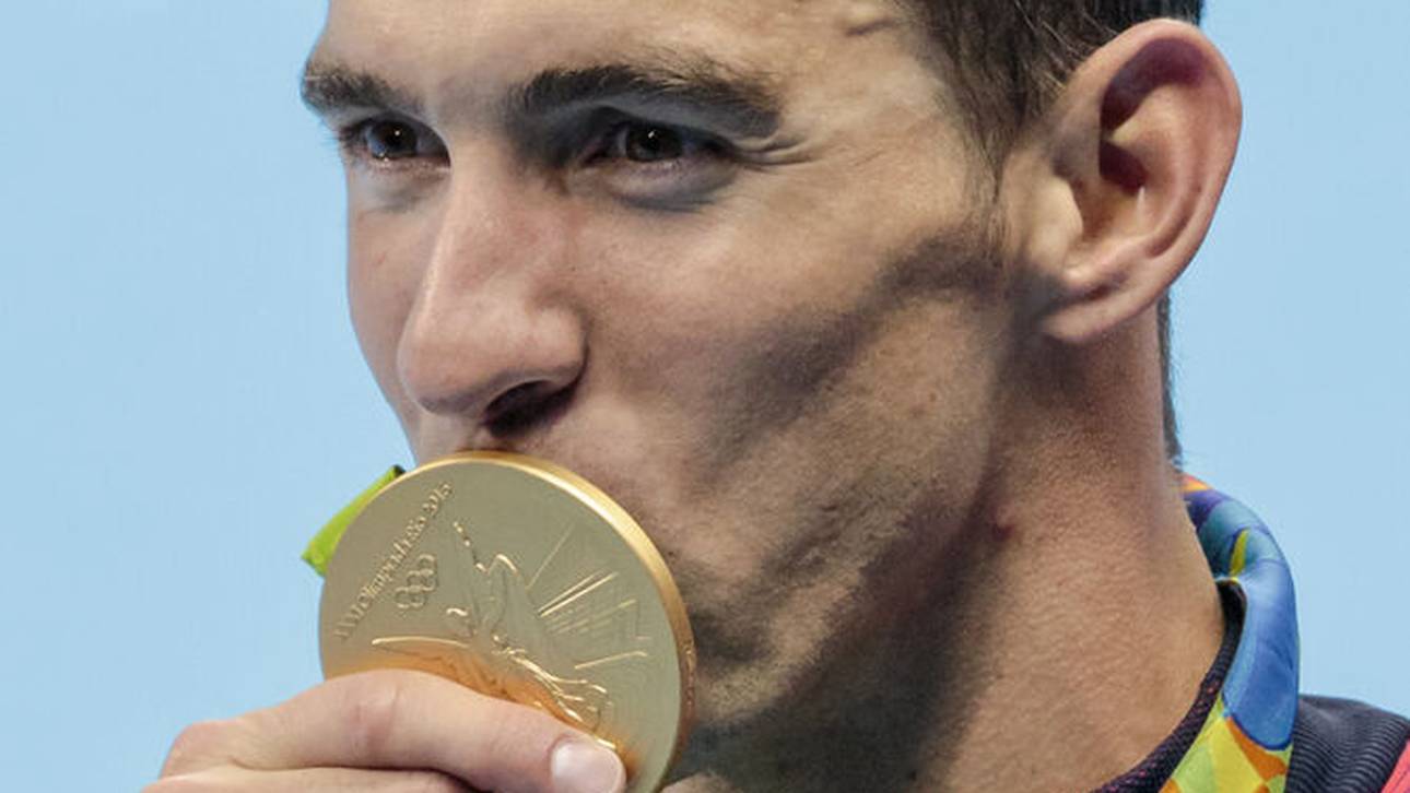 Olympiasieger: Michael Phelps holte insgesamt 28 Olympische Medallien.