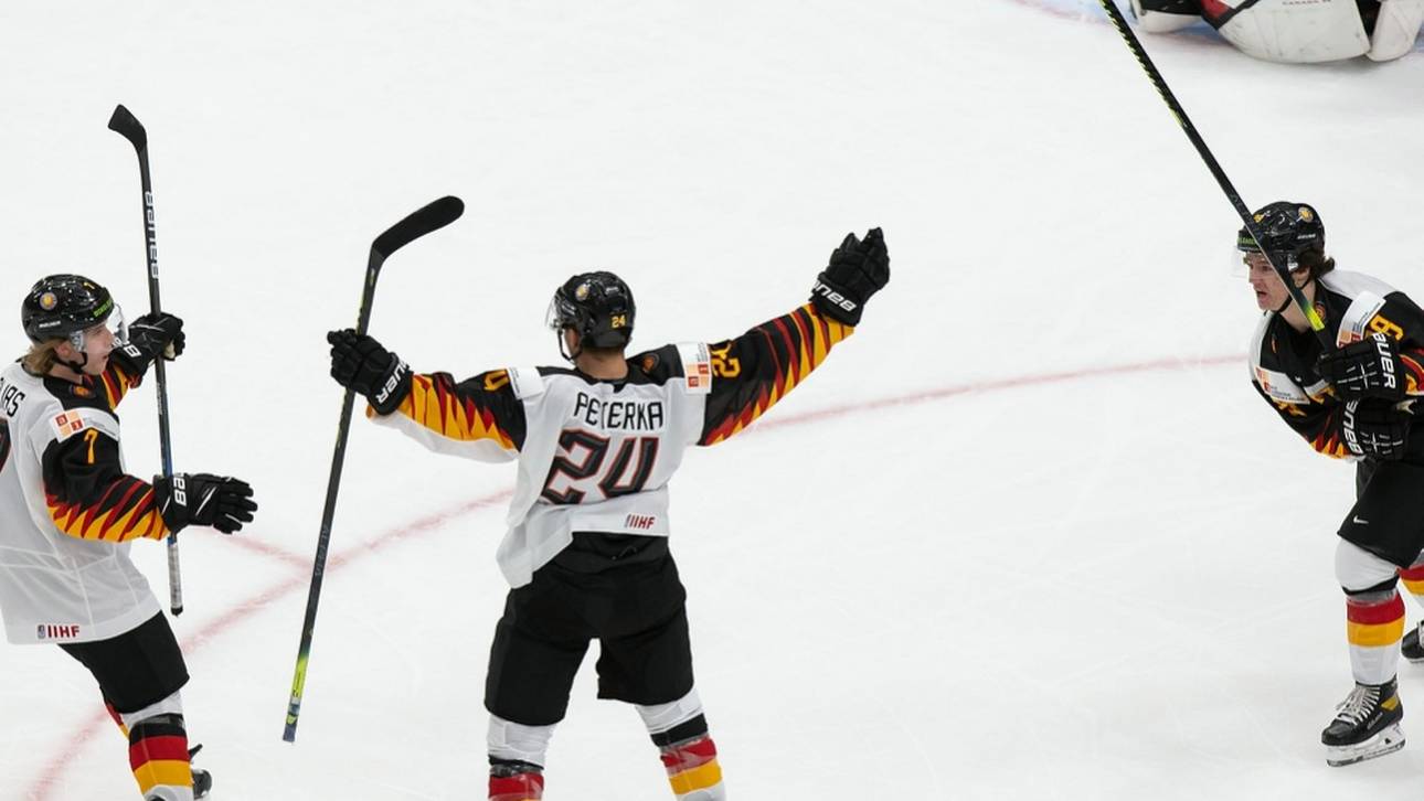 Eishockey: Deutsche U20 im Viertelfinale gegen Russland