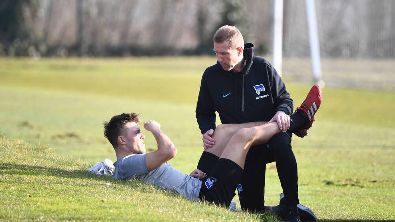 Hertha-Profi bricht Magaths Training ab