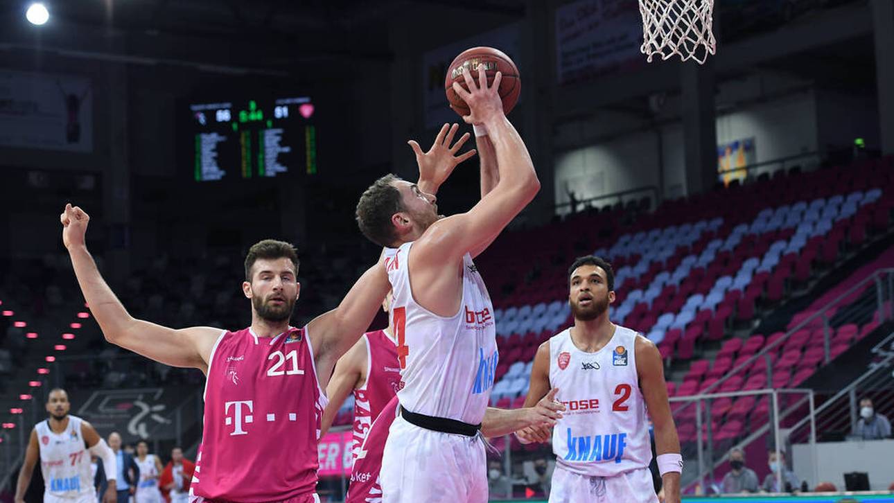 Würzburg vs Bonn: BBL-Duell live