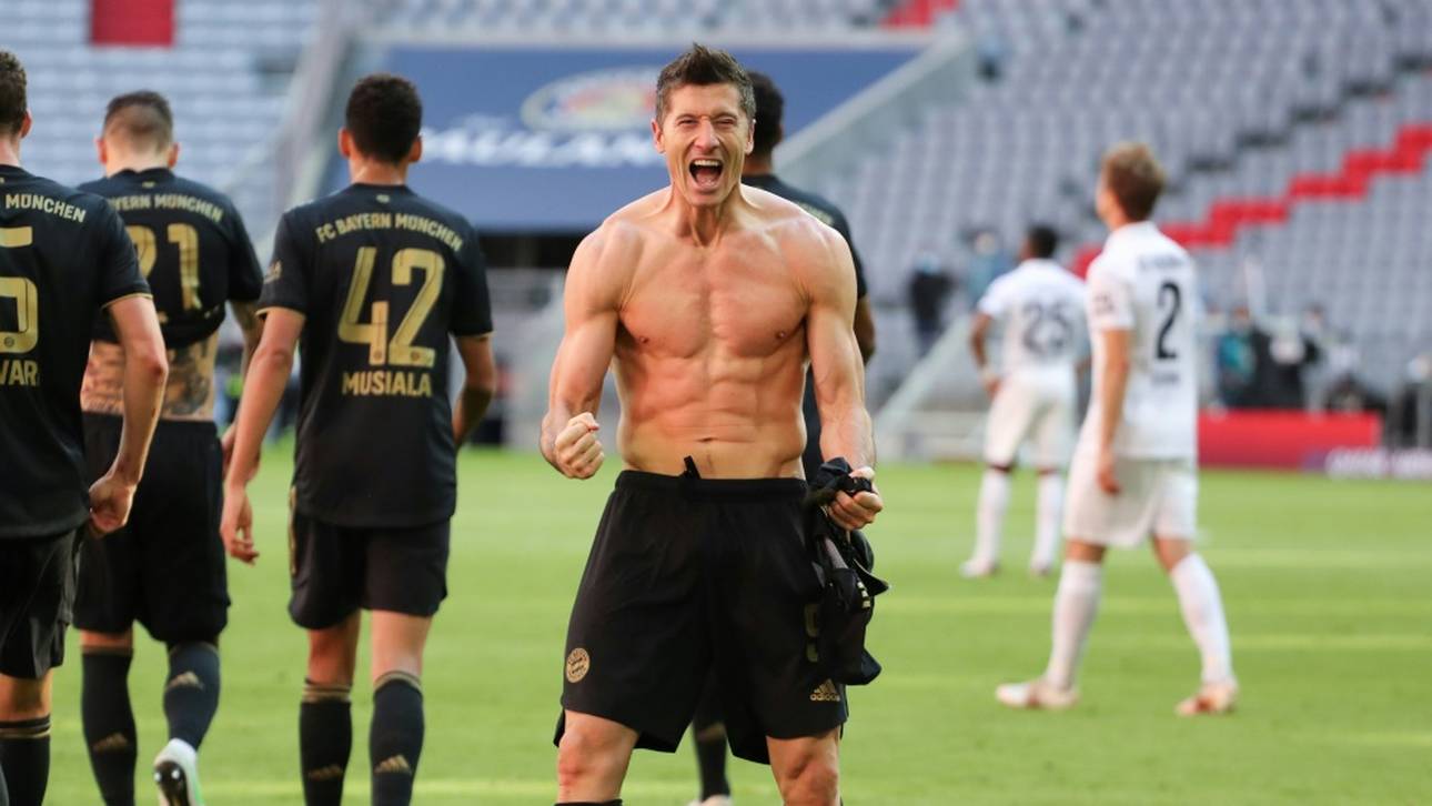 Lewandowski holt erstmals den „Goldenen Schuh“