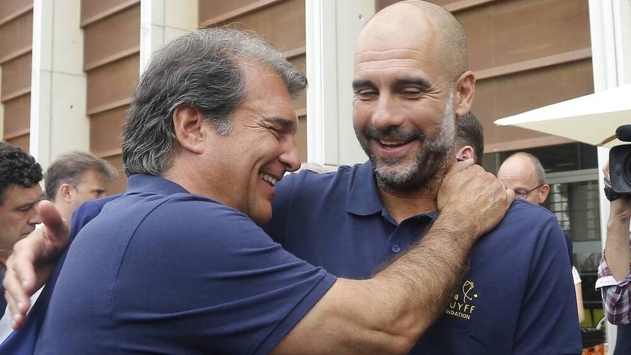 Nanu! Barca-Präsident trifft Guardiola