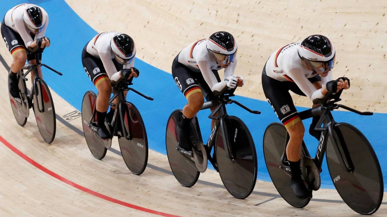 Deutsche Bahnrad-Asse souverän