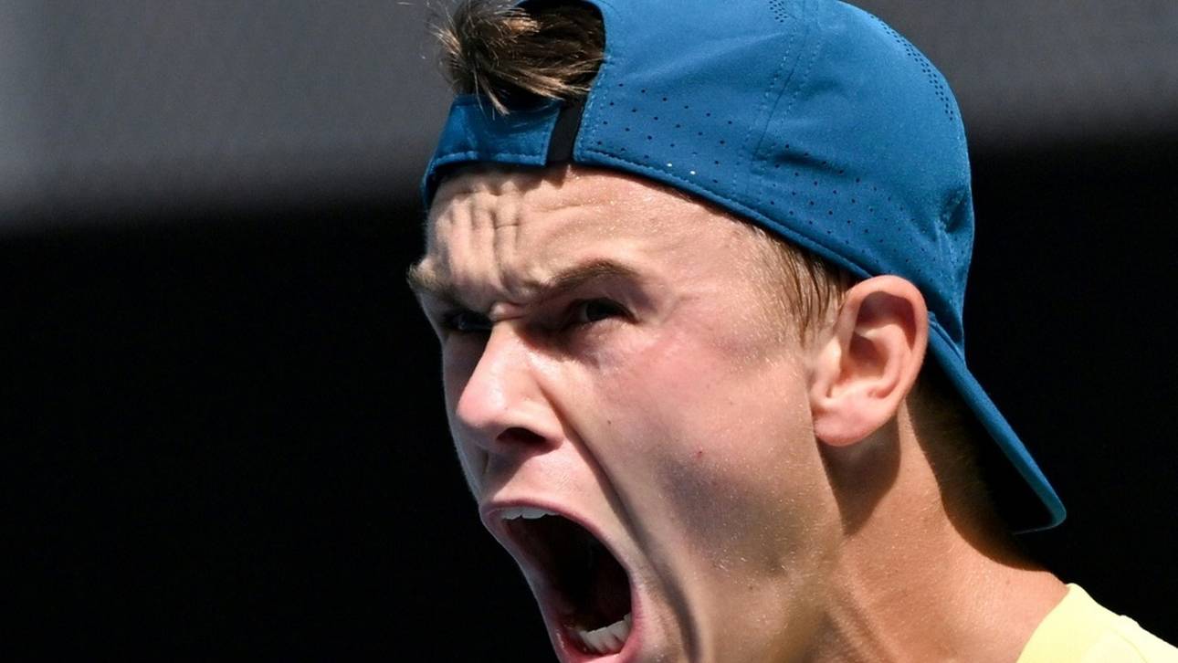 Rune macht in Melbourne Eindruck