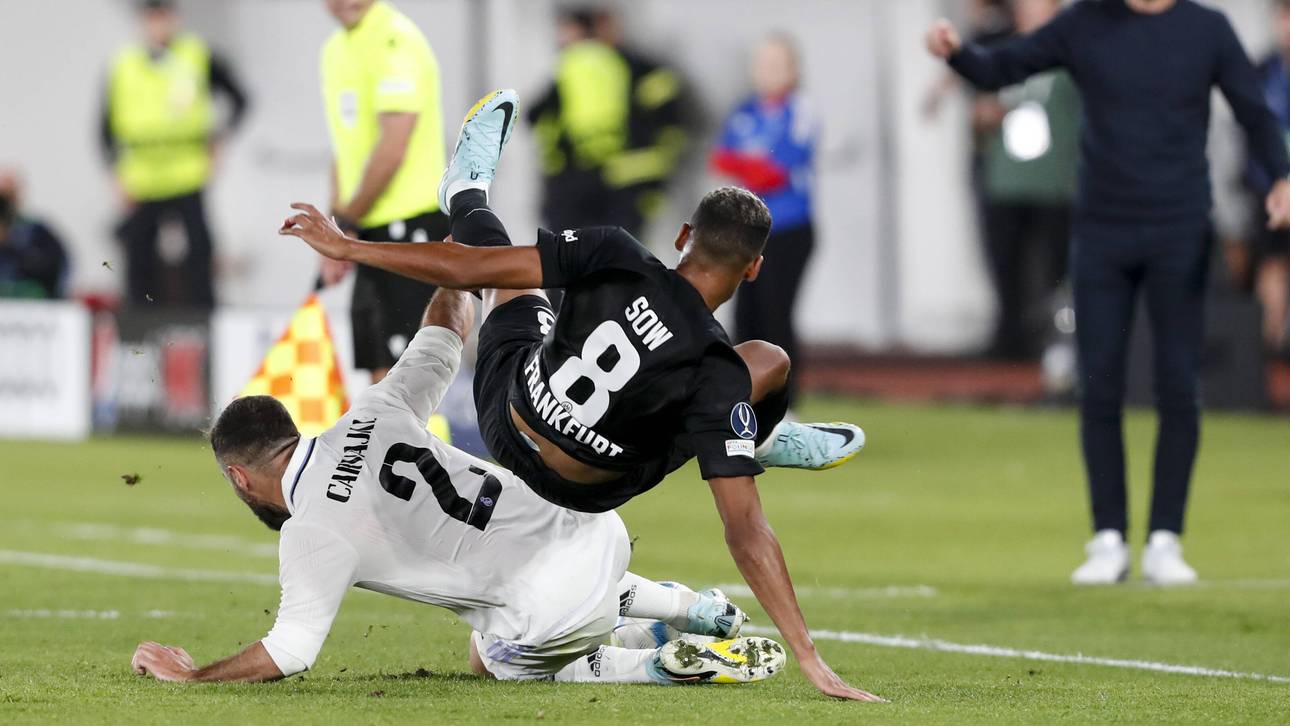 Rot? Fiese Aktion bei Eintracht-Spiel