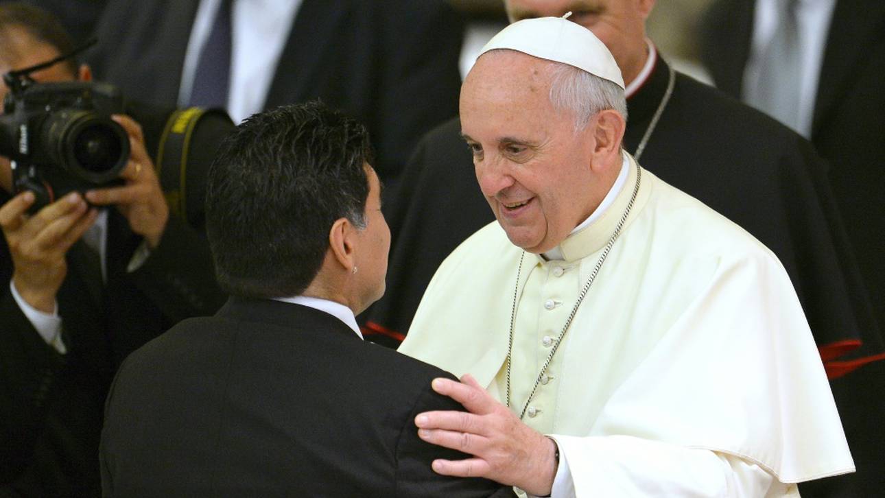Papst trauert um Landsmann Maradona