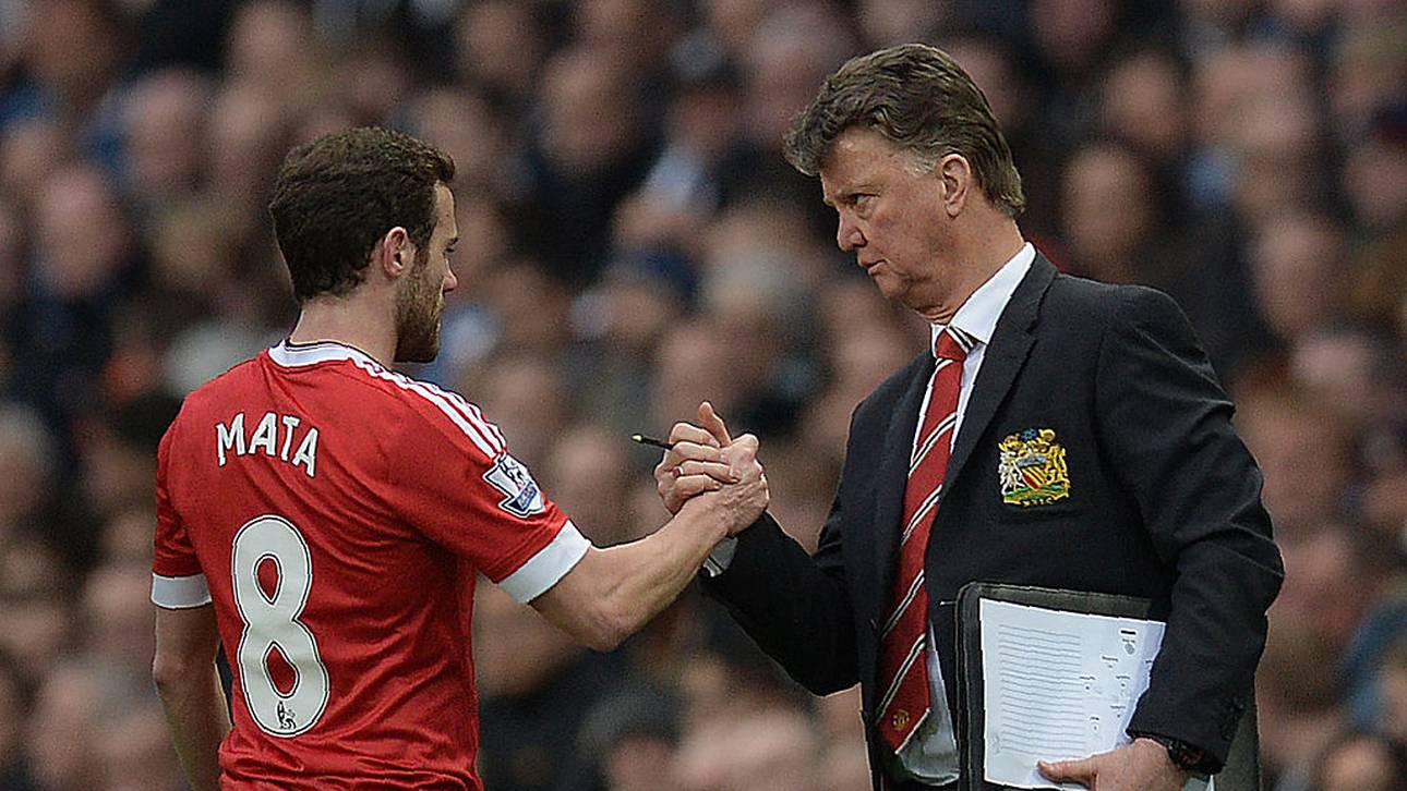 So kurios begrüßte van Gaal Mata