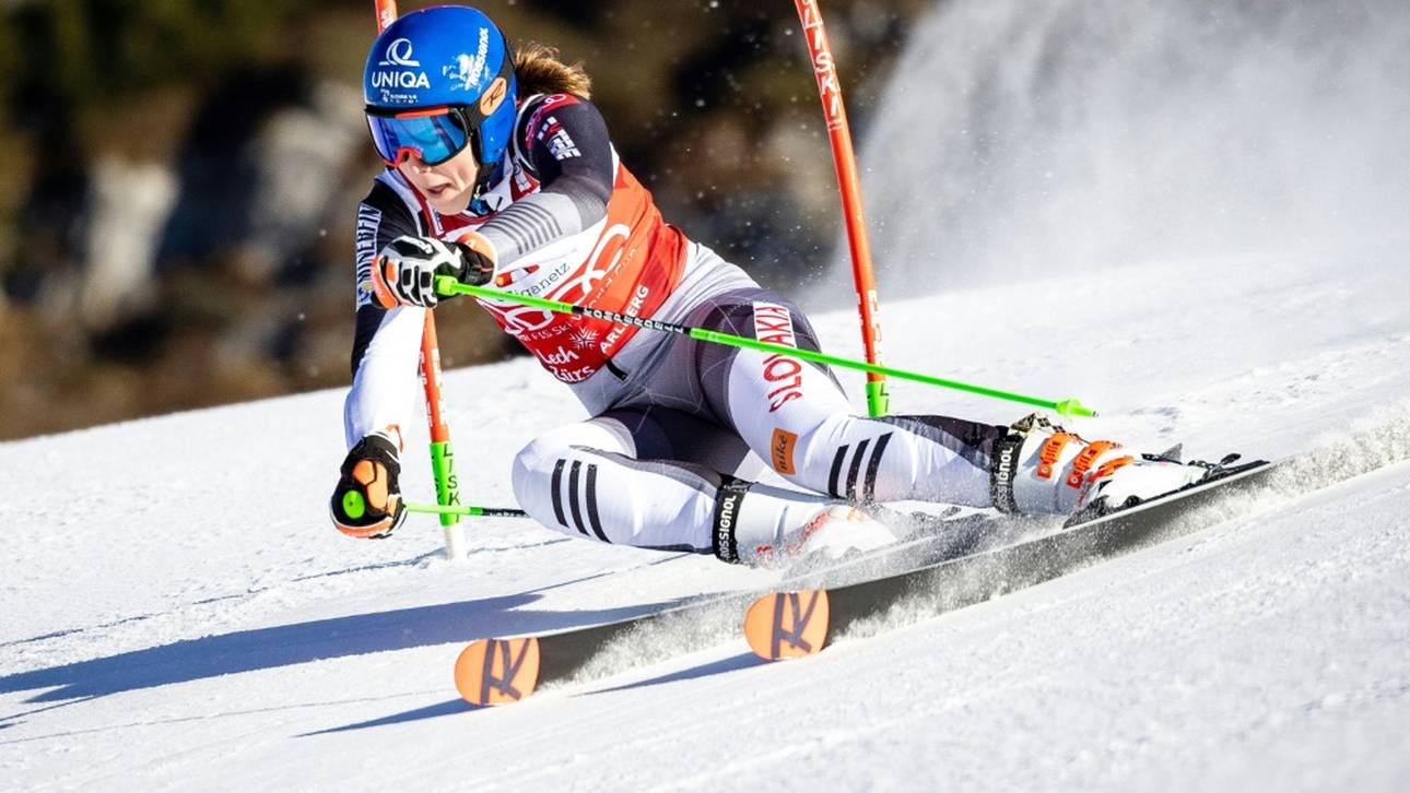 Riesenslalom: Vlhova führt – Shiffrin Dritte